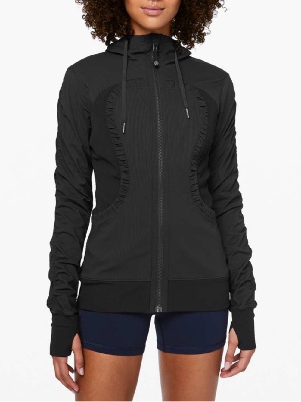 Lululemon Dance Studio Jacket III
Black / Heathered Black Reversible Size 20